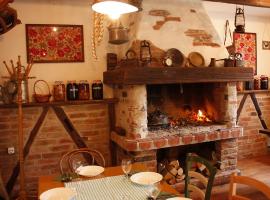 Dining room at the wine farm